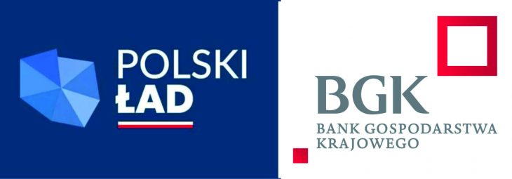 Polski Lad oraz BGK baner informacyjny 730x255
