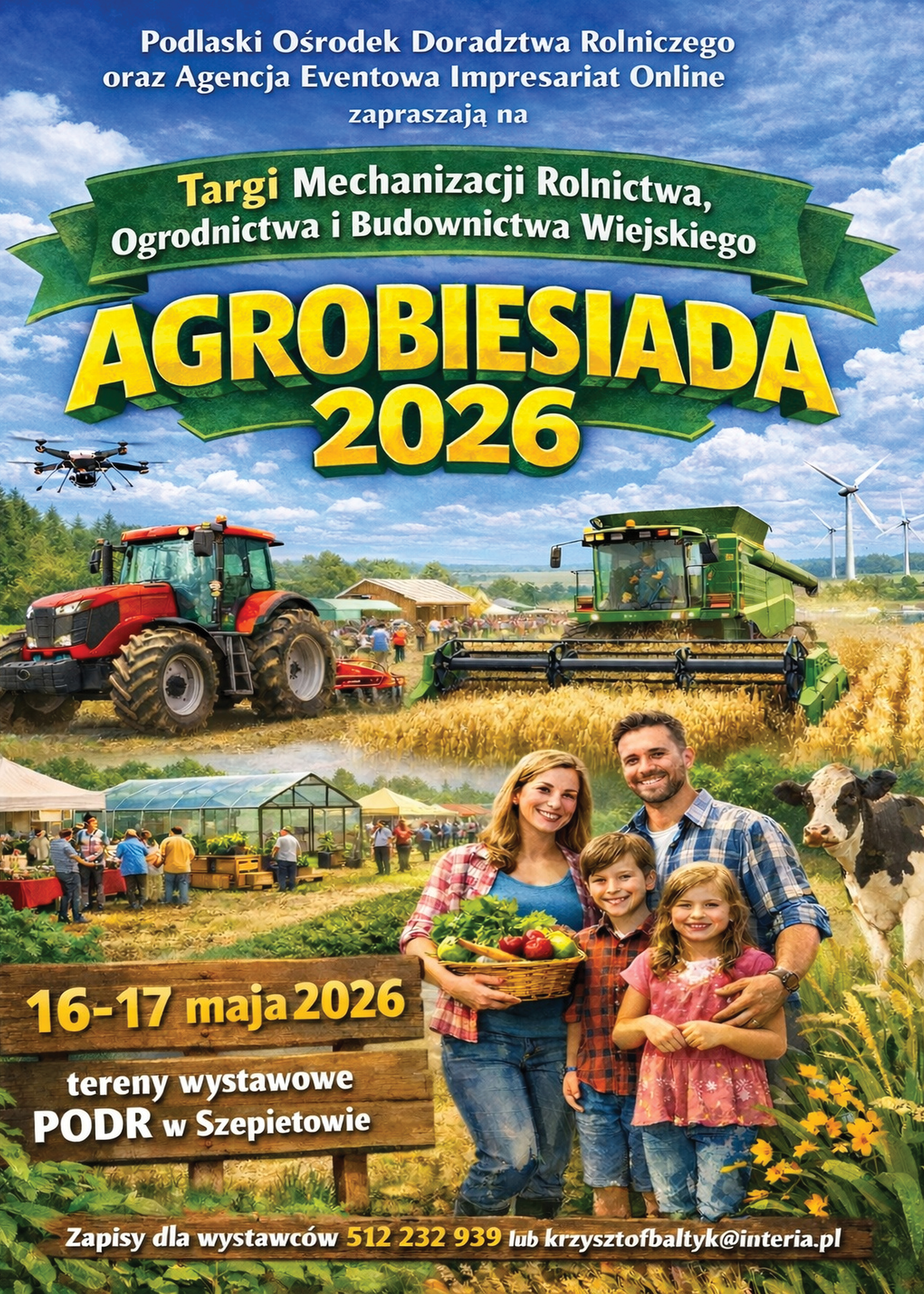 AGROBIESIADA plakat 50x70cm