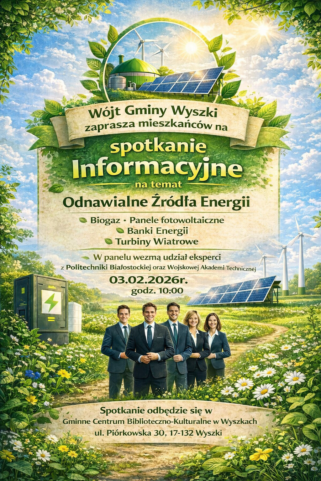 Plakat OZE Spotkanie