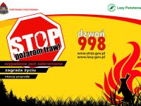 STOP pożarom traw!