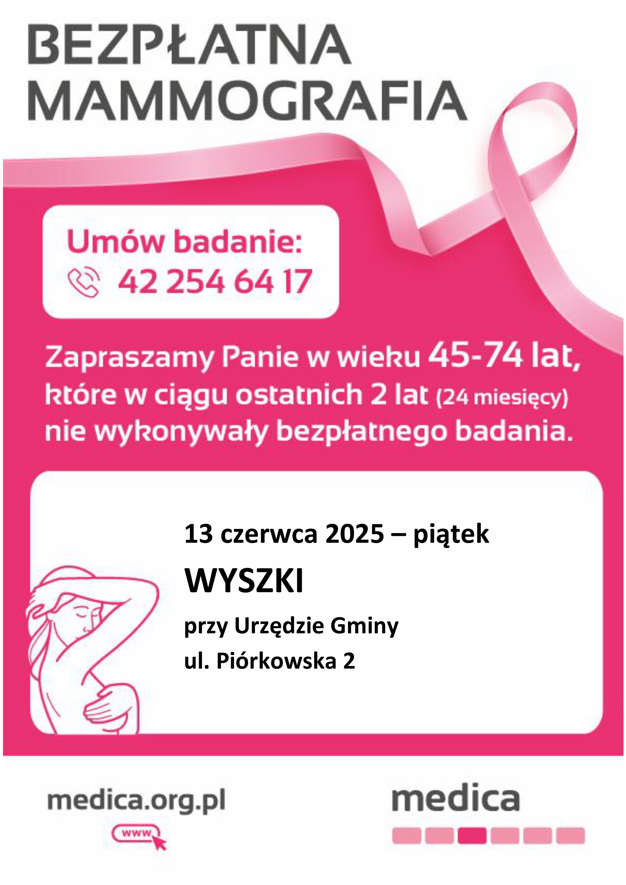 Plakat Wyszki czerwiec 2025
