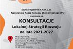Konsultacje Lokalnej Strategii Rozwoju na lata 2021-2027 - Stowarzyszenie  N.A.R.E.W.